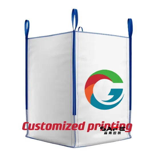 Prix ​​bon marché matériau recyclé sac en plastique PP tissé sac poubelle vert