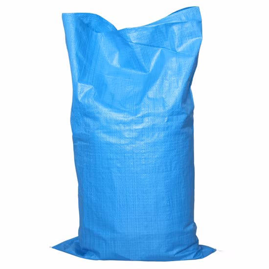 Sac tissé en polypropylène vert pour emballage de paddy 50 kg